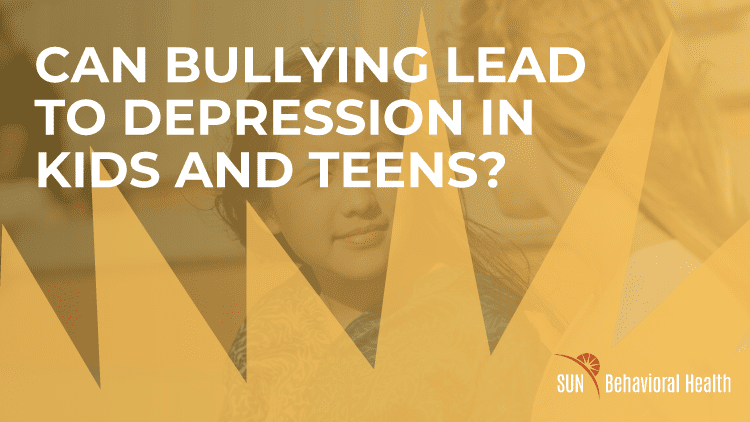 Can Bullying Lead Depression Kids Teens