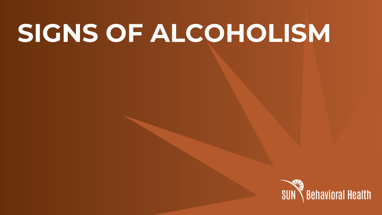 Signs of Alcoholism
