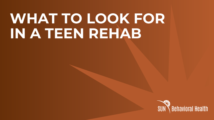 What To Look For In a Teen Rehab